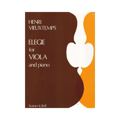 Elegie For Viola And Piano