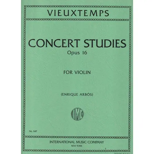Concert Studies - Op.16