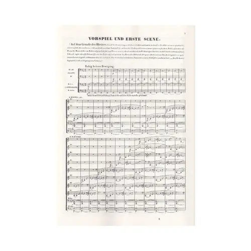 Das Rheingold - Opera Completa ( full score )