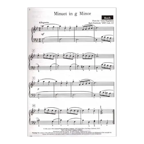Piano Literature - Vol.1