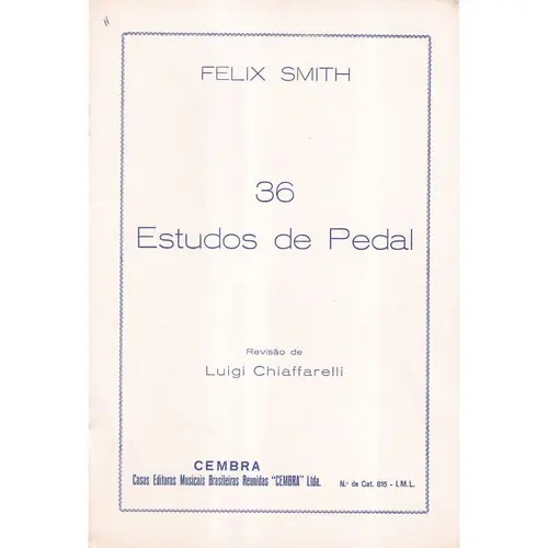 36 Estudos De Pedal