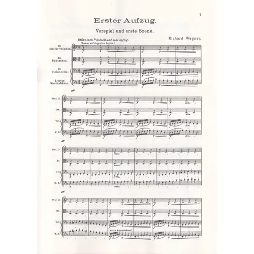 Die Walkure - Opera Completa - Full Score