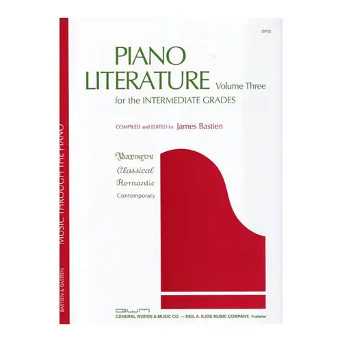 Piano Literature - Vol.3 - Intermediate Grades