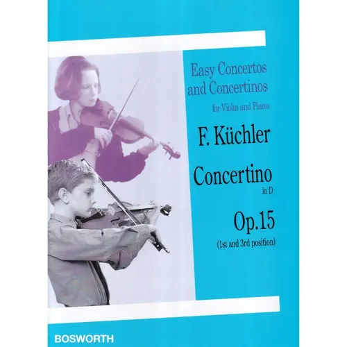 Concertino In D Opus 15 - Easy Concertos And Concertinos For Violin And Piano