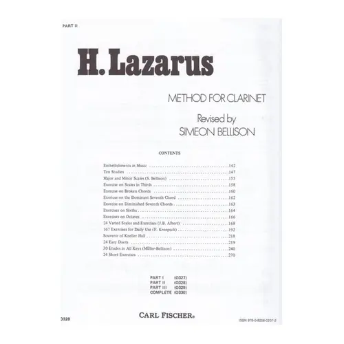 Method For Clarinet - Vol.2