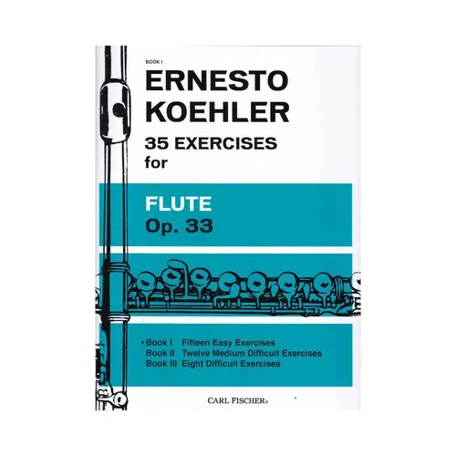 35 Exercises For Flute - Op.33 Vol.1