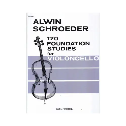 170 Foundation Studies For Violoncello - Vol.3
