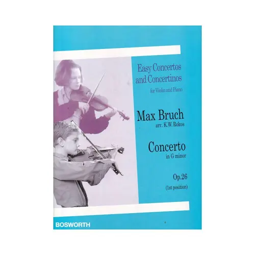 Concerto In G Minor Op.26 - Easy Concertos And Concertinos For Violin And Piano