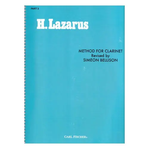 Method For Clarinet - Vol.3