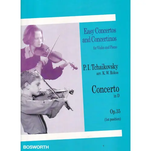 Concerto In D Op.35 - Easy Concertos And Concertinos For Violin And Piano