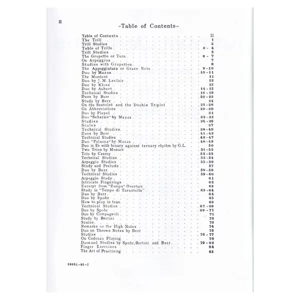Complete Method For The Clarinet - Vol.2