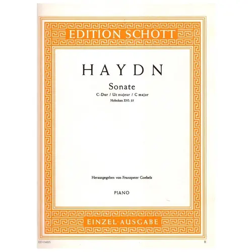 Sonate C Dur  - Hob. XVI:35