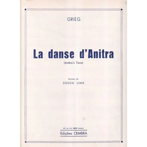 La Danse D'Anitra