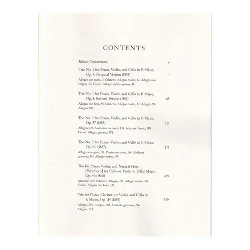 Complete Piano Trios - Op. 8, 87, 101, 40, 114