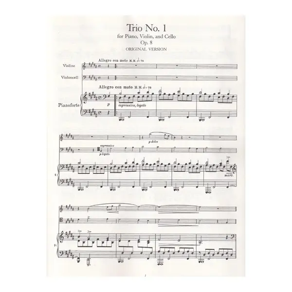 Complete Piano Trios - Op. 8, 87, 101, 40, 114