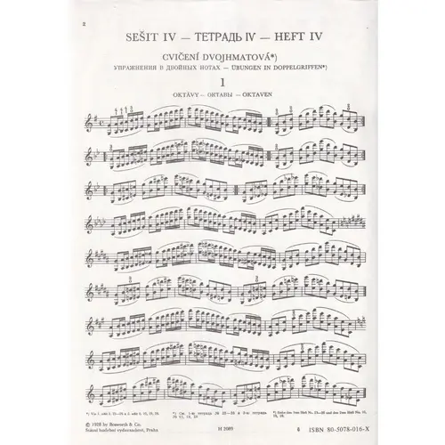 Tecnica Do Violino Op.1 Vol.4