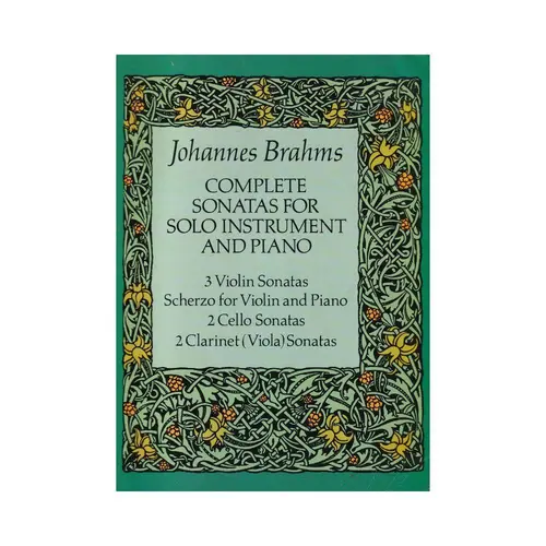 Complete Sonatas For Solo Instrument And Piano