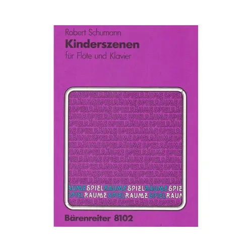 Kinderszenen Fur Flote Und Piano