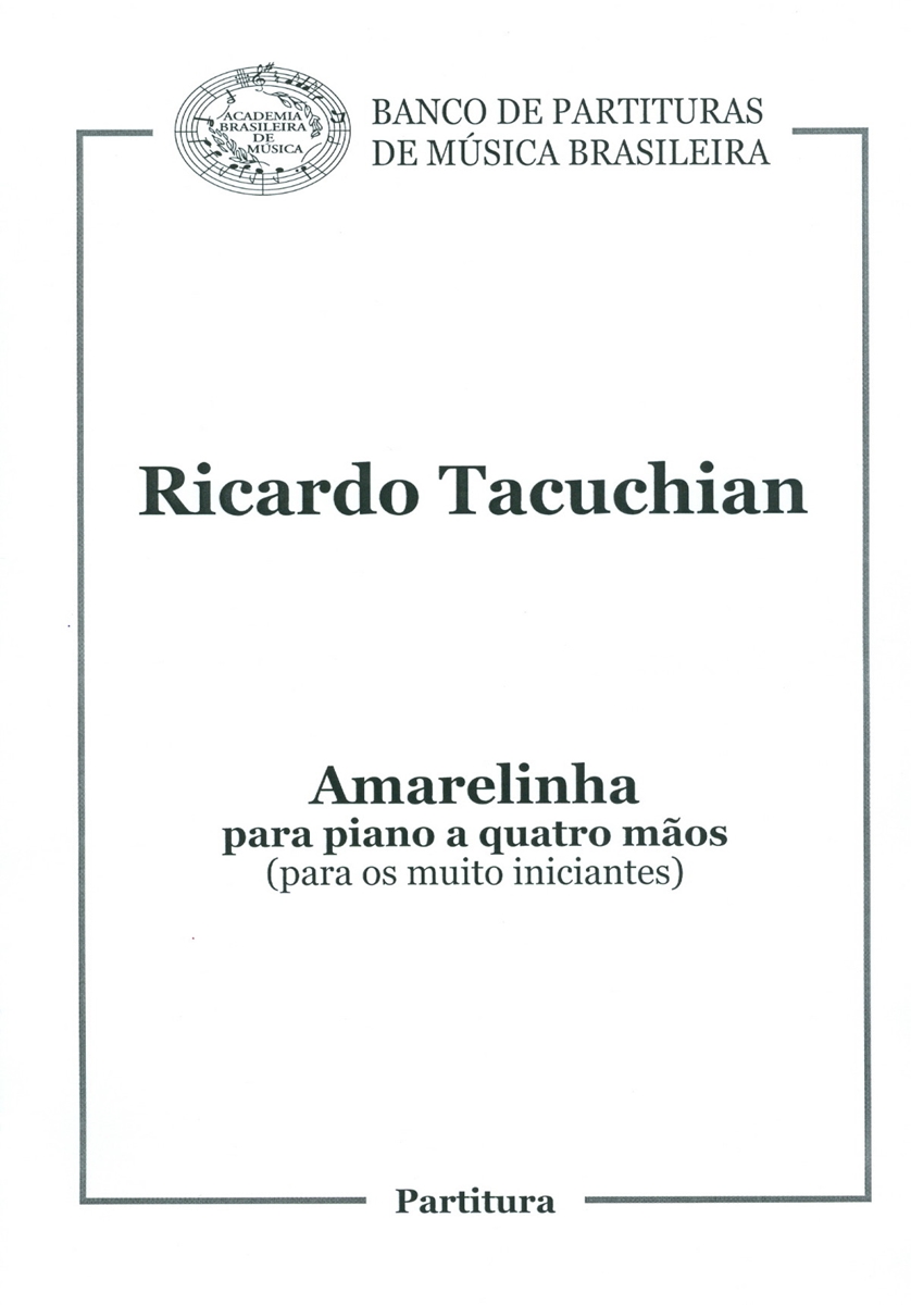 Amarelinha para piano a 4 mãos - Para os muito iniciantes