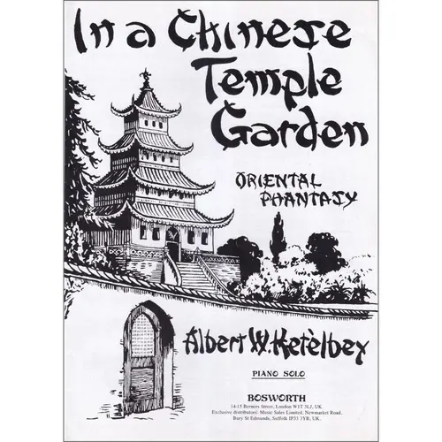 In A Chinese Temple-Garden - Oriental Phantasy