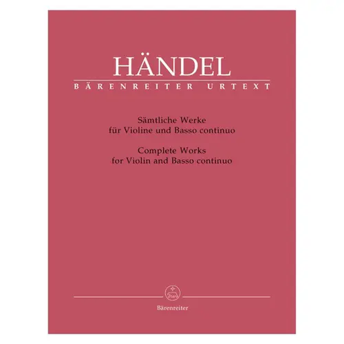 Complete Works For Violin And Basso Continuo Vol.1 (2 Volumes Inseparaveis)