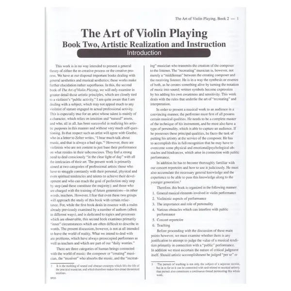 The Art Of Violin Playing - Vol.2