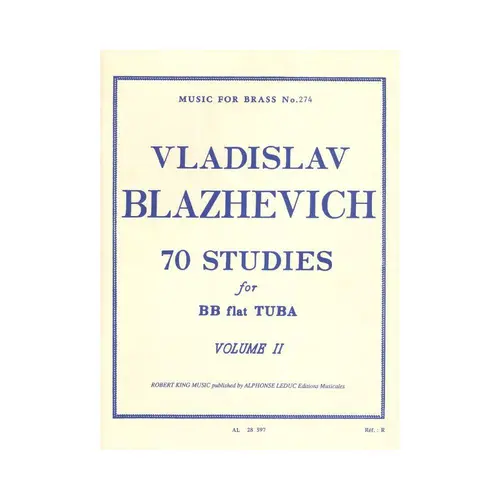 70 Studies For Bb Flat Tuba - Vol.2