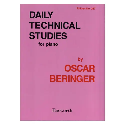 Daily Technical Studies For Piano