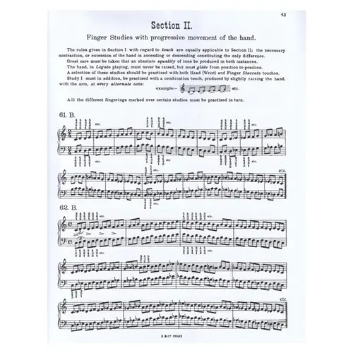 Daily Technical Studies For Piano