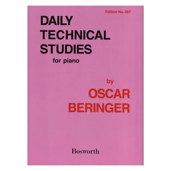 Daily Technical Studies For Piano