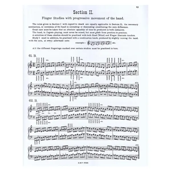 Daily Technical Studies For Piano