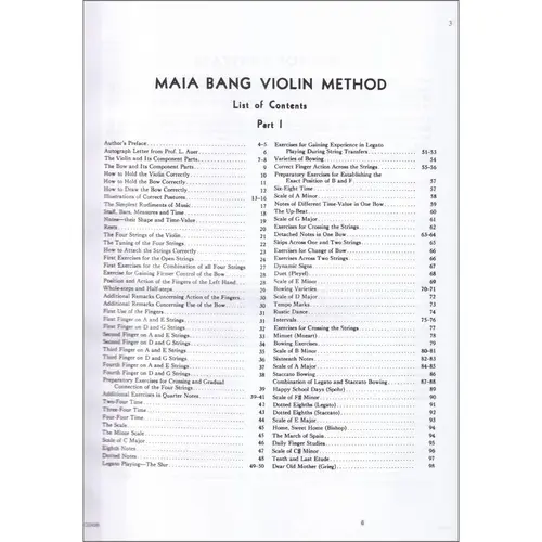 Maia Bang Violin Method Vol.1