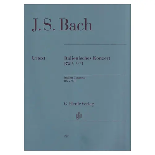 Italian Concerto - BWV 971 - Urtext