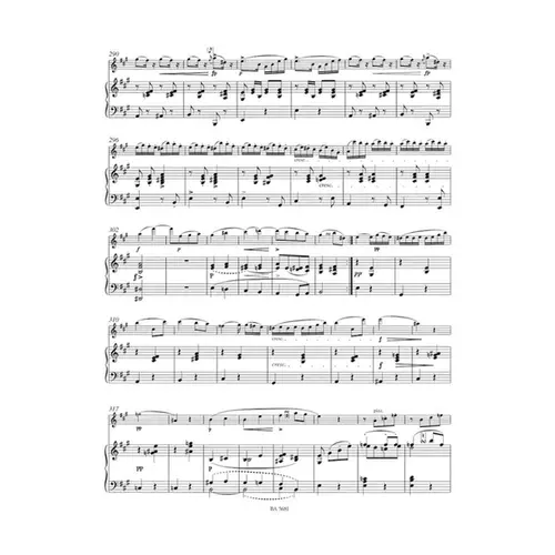 Sonate in A minor " Arpeggione "  D 821 arranged for flute and piano