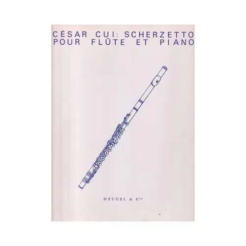 Scherzetto Pour Flute Et Piano