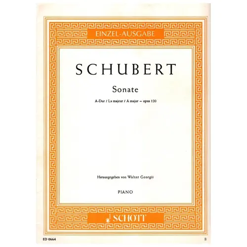 Sonate A Major - Op.120