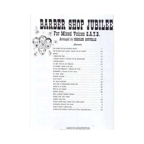 Barber Shop Jubilee