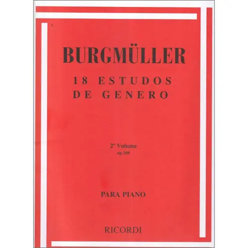 18 Estudos De Genero - Op.109 Vol.2
