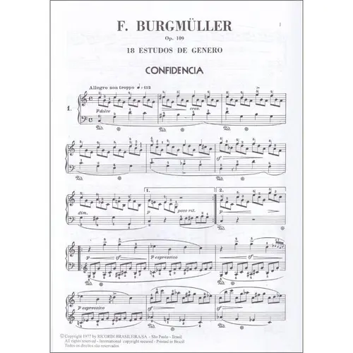 18 Estudos De Genero - Op.109 Vol.2