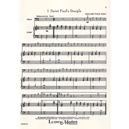 Easy Solos In The First Position For Cello ( Francisgrant)