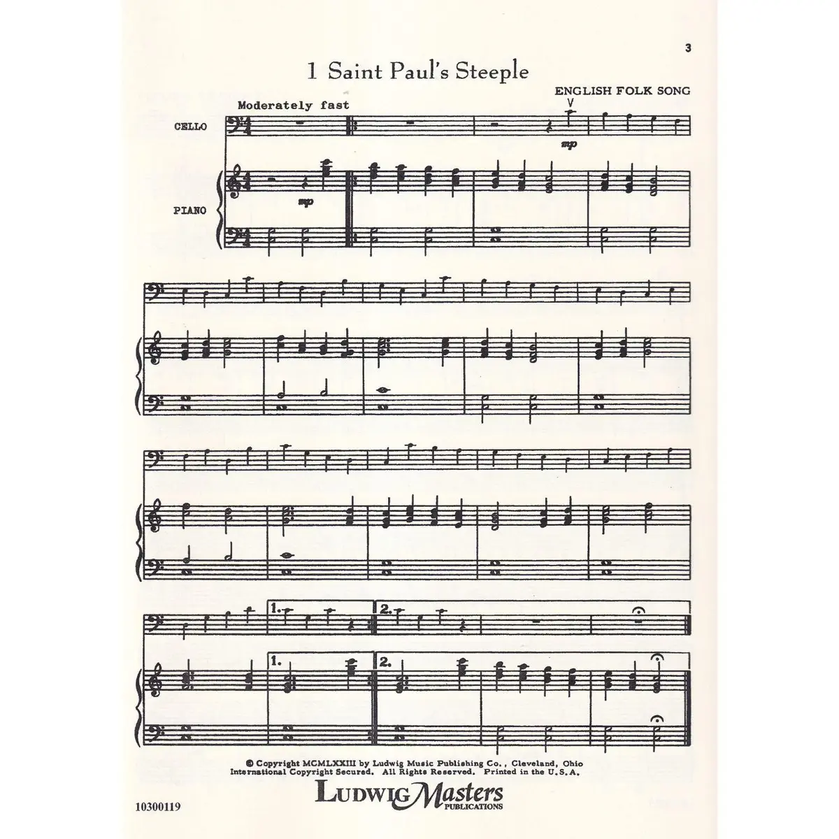Easy Solos In The First Position For Cello ( Francisgrant)