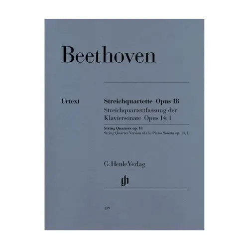 Streichquartette Op.18 E Op.14 N.1
