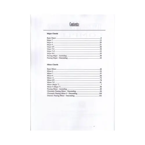Jazz Guitar Chord Bible Complete