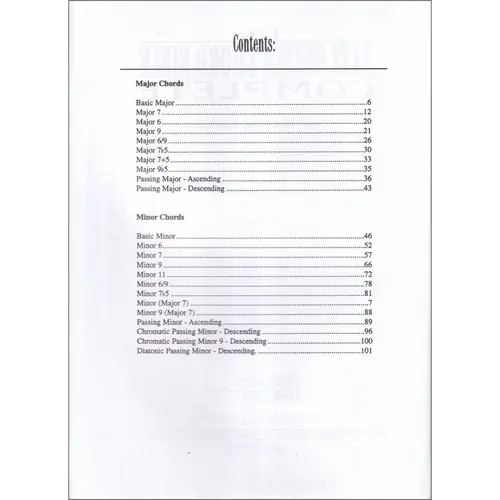 Jazz Guitar Chord Bible Complete