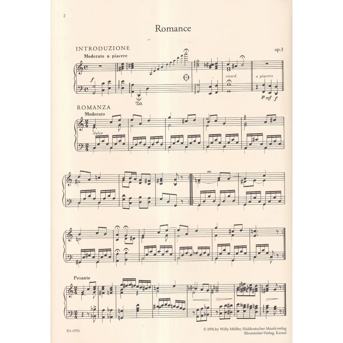 Romantic Piano Music Vol.2