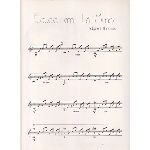 Estudo Em La Menor