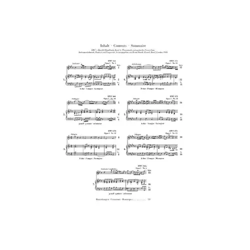 Sieben Sonaten Fur Violine Und Generalbass - Urtext