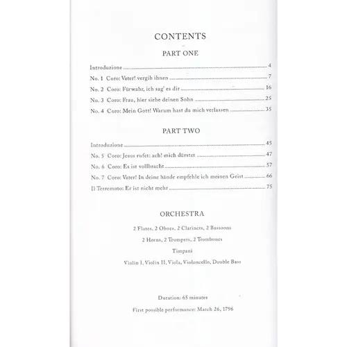 The Seven Last Words Of Christ On Cross (Vocal Score)