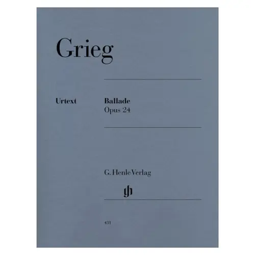 Ballade - Opus 24 - Urtext