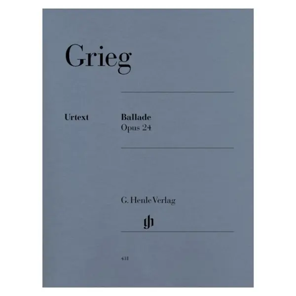 Ballade - Opus 24 - Urtext